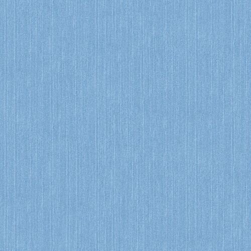 Non woven wallpaper Rasch Textil Cabana plain blue 148605