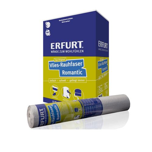 Non-Woven Woodchip Wallpaper Erfurt Romantic 12 Rolls