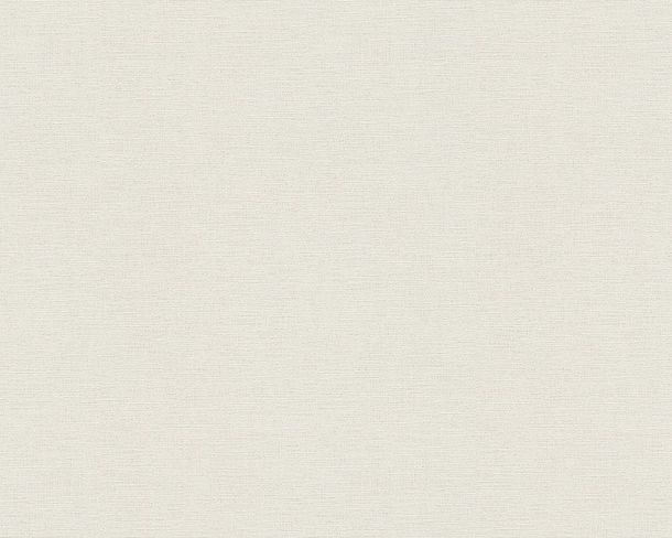 Wallpaper plain texture AS Creation creamwhite 30688-2