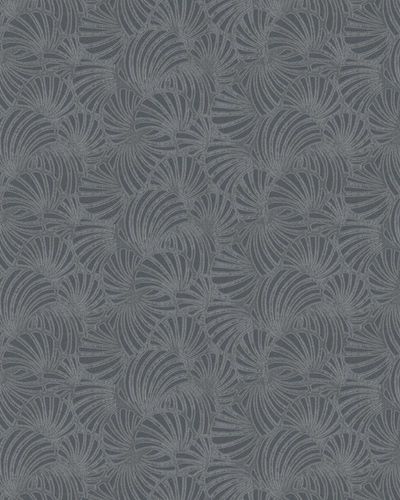 Wallpaper graphic pattern glitter grey Marburg Nabucco non-woven 58029