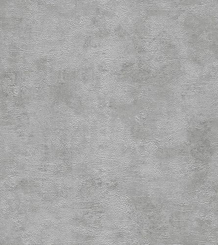 Wallpaper plain design textured Rasch Shine silver 282443