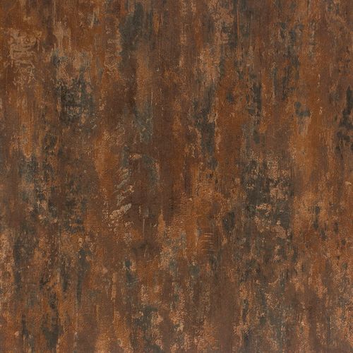 Non-Woven Wallpaper Patina copper red Metallic 32651-1