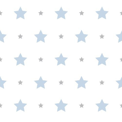 Kids Wallpaper stars star white blue 330129