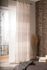 Room picture Loop Curtain Stripes Drape Homing non-transparent 140x255cm beige grey 5873-08 5