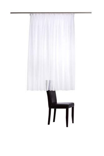 Curtain Drape Plain Design white 145x300cm Homing 5849-01