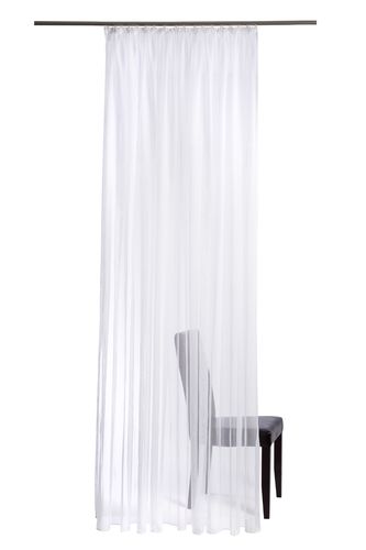 Curtain Drape Plain Design white 245x300cm Homing 5852-05