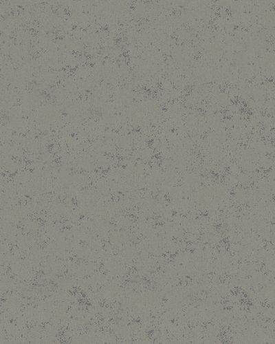 Wallpaper plaster style gloss grey metallic Marburg La Vie 58138