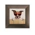 Set of 3 Framed Pictures Dogs Cool Sunglasses 23x23cm 3