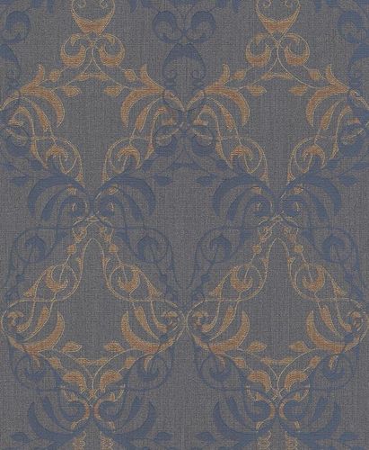 Wallpaper ornaments anthracite glitter Erismann Domicile 5974-47