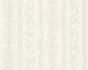 Wallpaper Hermitage 10 stripes tendril white silver Metallic 33547-1 1