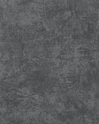 Wallpaper plaster vintage anthracite metallic Marburg Catania 58613