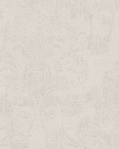 Wallpaper tendrils vintage cream grey metallic Marburg Catania 58629