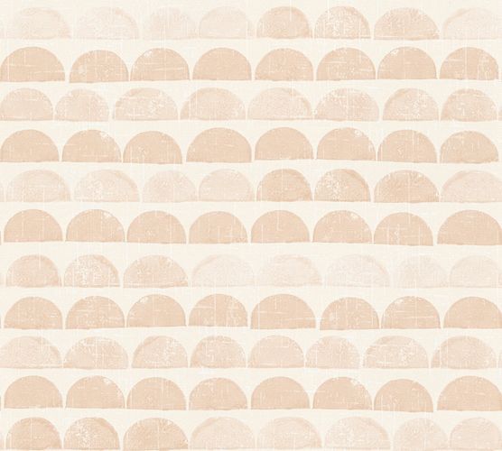 Article picture wallpaper semicircle graphic beige Scandinavian Style 34244-1