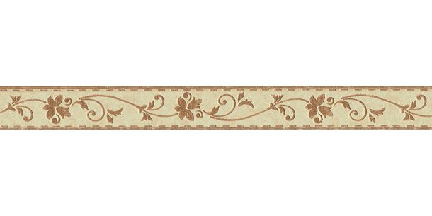 Article picture Wallpaper Border Tendril cream beige brown self-adhesive 2590-28