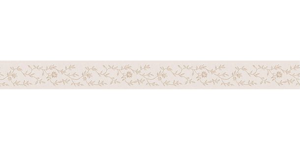 Roll picture Wallpaper Border Tendril Bloom cream Gloss self-adhesive 30299-1