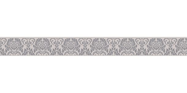 Roll picture Wallpaper Border Baroque grey self-adhesive 30389-2