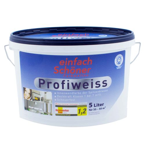 Einfach Schöner Profiweiss Paint White 5 liters