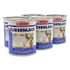 Set of 5 Tile Paint Varnish 750ml Cream White Wilckens 1