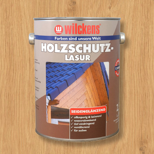 Wood Stain Protection Glaze Transparent 2.5 litres Wilckens