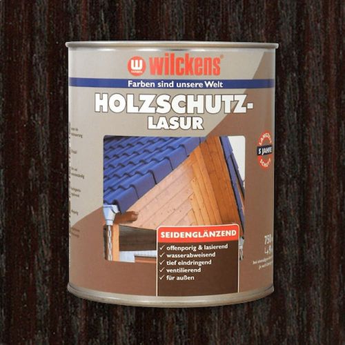 Wood Stain Protection Glaze Palisander 750ml Wilckens