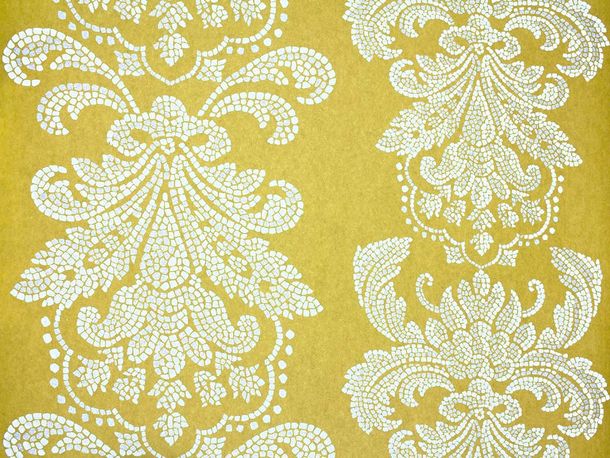 Wallpaper Fuggerhaus Byzantium baroque gold yellow Glitter 4789-04