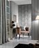 Product Wallpaper Fuggerhaus Byzantium stripes mosaic grey Glitter 4790-55 2