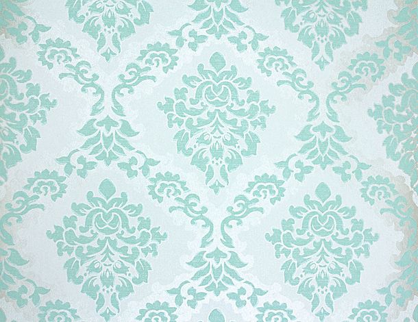 Wallpaper Fuggerhaus Byzantium baroque silver Gloss 4792-08