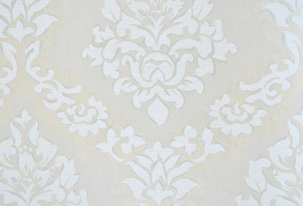 Wallpaper Fuggerhaus Byzantium baroque beige grey Gloss 4792-46