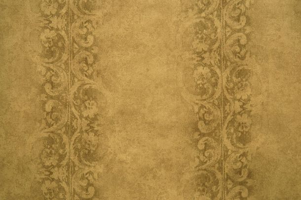 Wallpaper Fuggerhaus Ensemble tendrils vintage gold brown 4786-45