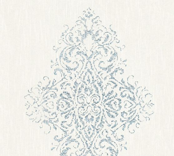 Article picture Textile Wallpaper baroque white metallic Architects Paper 31945-1