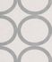 Article picture Wallpaper Rasch Textil Aristide circle white grey gloss 228136 1