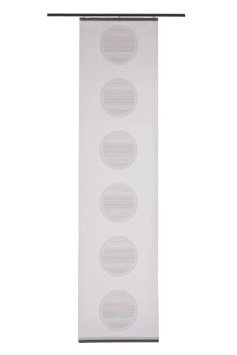 Article picture Panel Curtain Drape Janis graphic Homing semi-transparent 5919-16 | 245x60cm