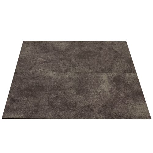 Commercial Carpet Tile Concrete Design brown 50x50cm