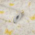 roll image Wallpaper Versace Home butterfly tendrils white Glitter 34325-3 5