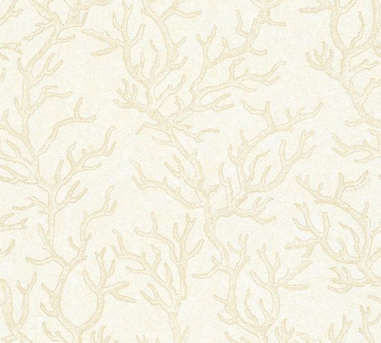 Wallpaper Versace Home coral beige cream Metallic Versace 34497-1