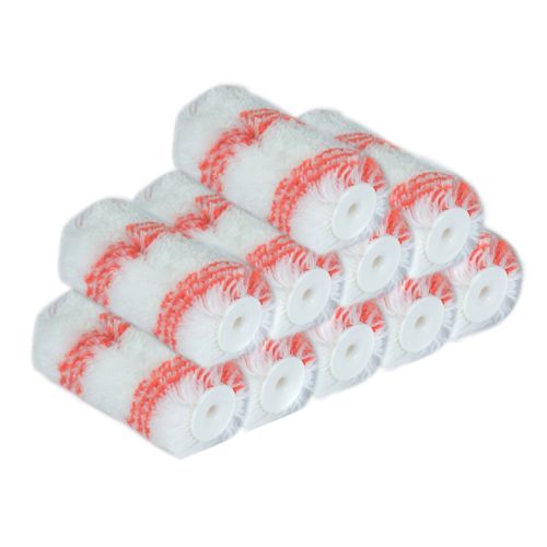 Set of 10 Paint Roller Sleeve Decorator 10cm