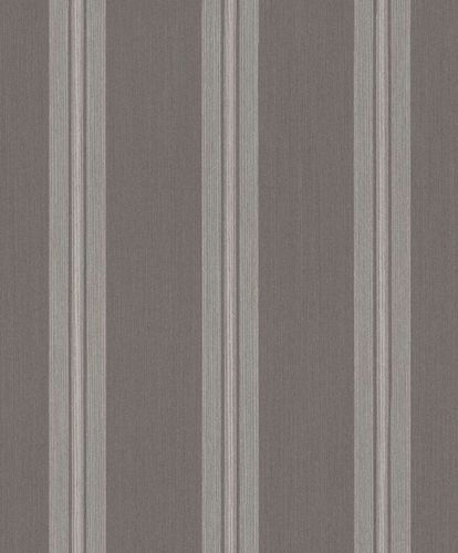 Article picture Wallpaper Rasch Textil stripes taupe grey 078274