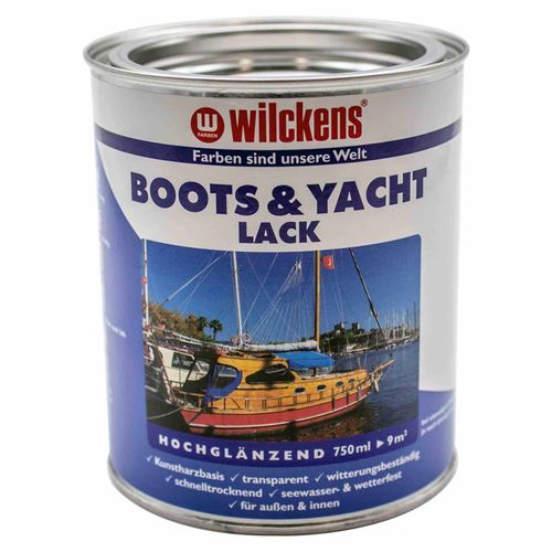 Wilckens Boat and Yacht Coating transparent Lacquer 750ml