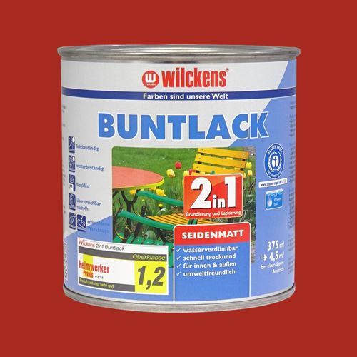Wilckens Paint Lacquer Varnish 2in1 silk-mat 375 ml