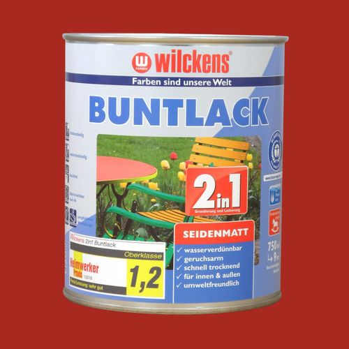 Wilckens Paint Lacquer Varnish 2in1 silk-mat 750 ml