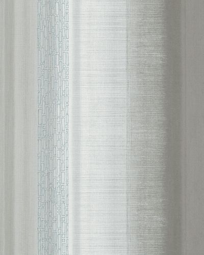 186760 Wallpaper stripes design grey silver blue gloss Marburg Loft 59343