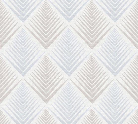  Wallpaper ethno white light blue glitter livingwalls Life 435606-2