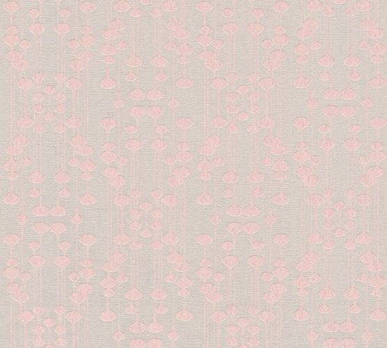 detail picture Wallpaper drops beige grey rose gloss livingwalls Life 435690-4