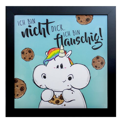 Unicorn Mural Chubby Unicorn Picture 6 Designs 50 x 50cm