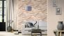 Room 2 Picture Wallpaper Rasch Factory stone design bricks 3D beige 475159  4