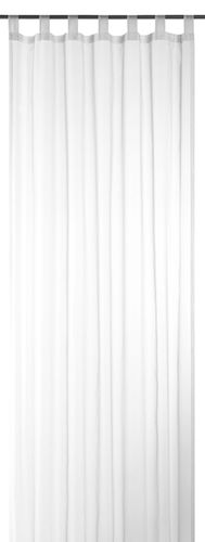 Loop Curtain transparent Feel Good Uni plain white 198251