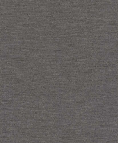 Non-woven Wallpaper Rasch Hotspot plain texture grey 804355