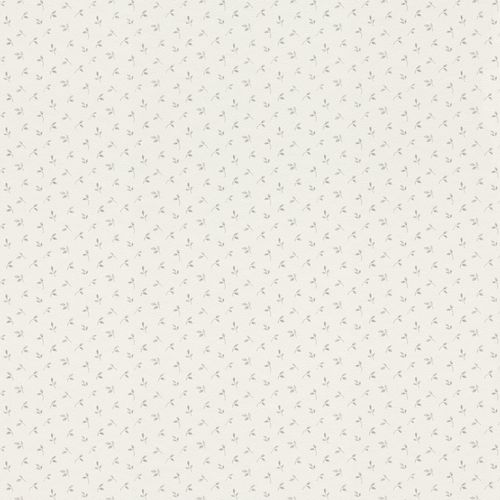 Wallpaper Rasch Textil Petite Fleur leaves white light grey 288918