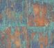 Wallpaper Neue Bude 2.0 metal patina turquoise rusty brown 36118-1 1