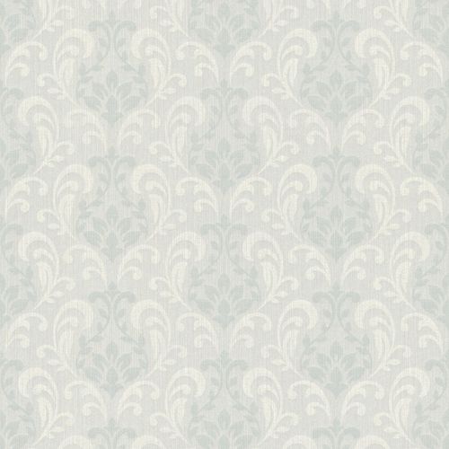 Textile wallpaper Rasch Textil Sky ornament light grey bluegrey 082400